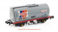 373-788A Graham Farish BR 45 Ton TTA Tank Wagon number 58236 - Total Grey